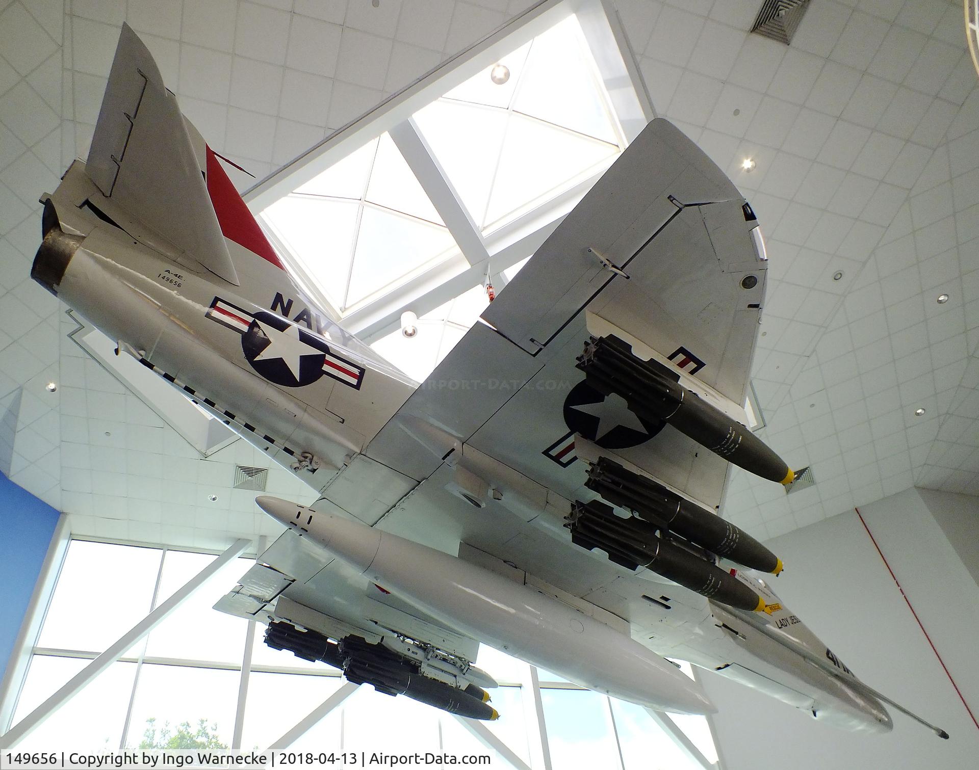 149656, Douglas A-4E Skyhawk C/N 12980, Douglas A-4E Skyhawk at the NMNA, Pensacola