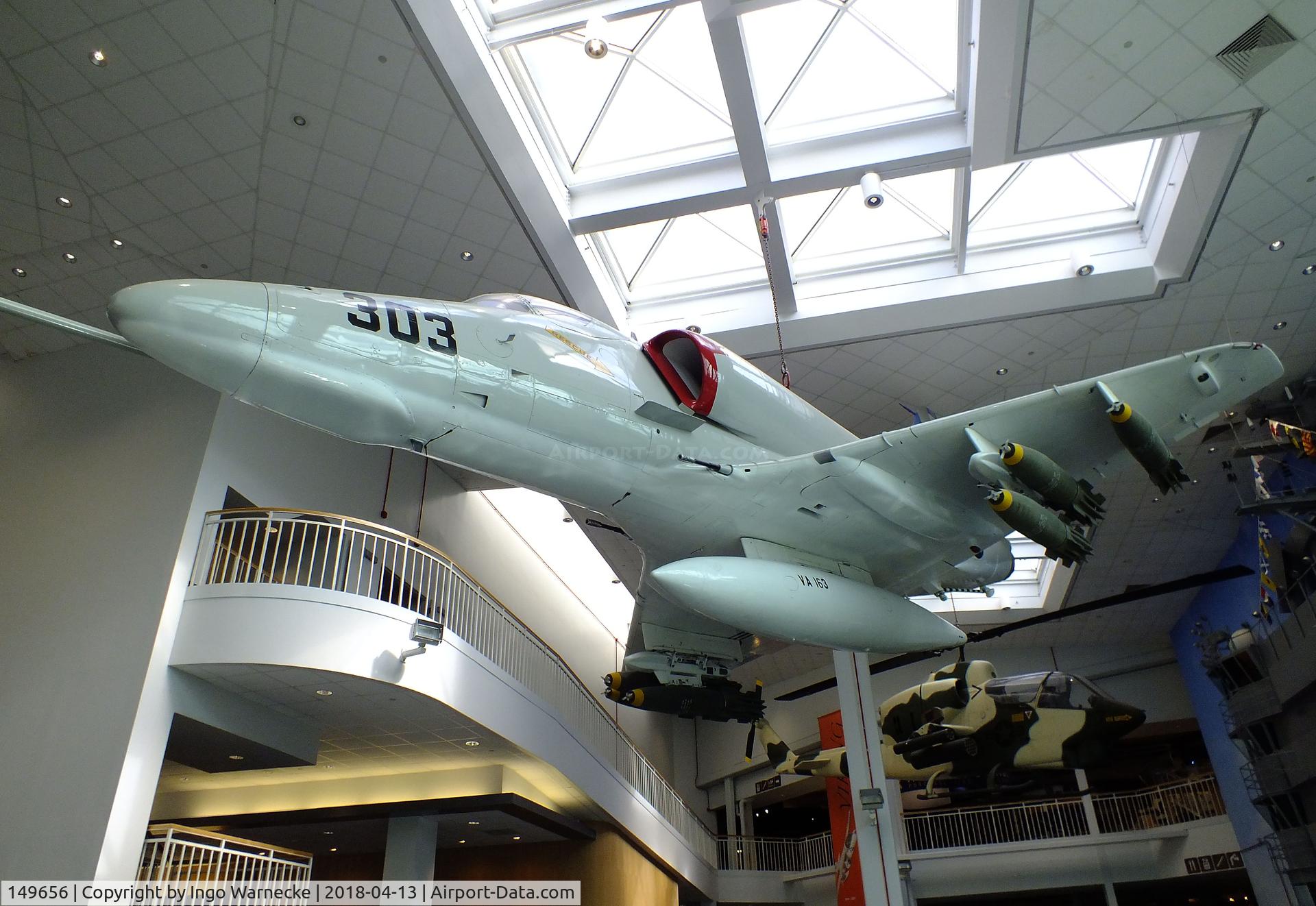 149656, Douglas A-4E Skyhawk C/N 12980, Douglas A-4E Skyhawk at the NMNA, Pensacola
