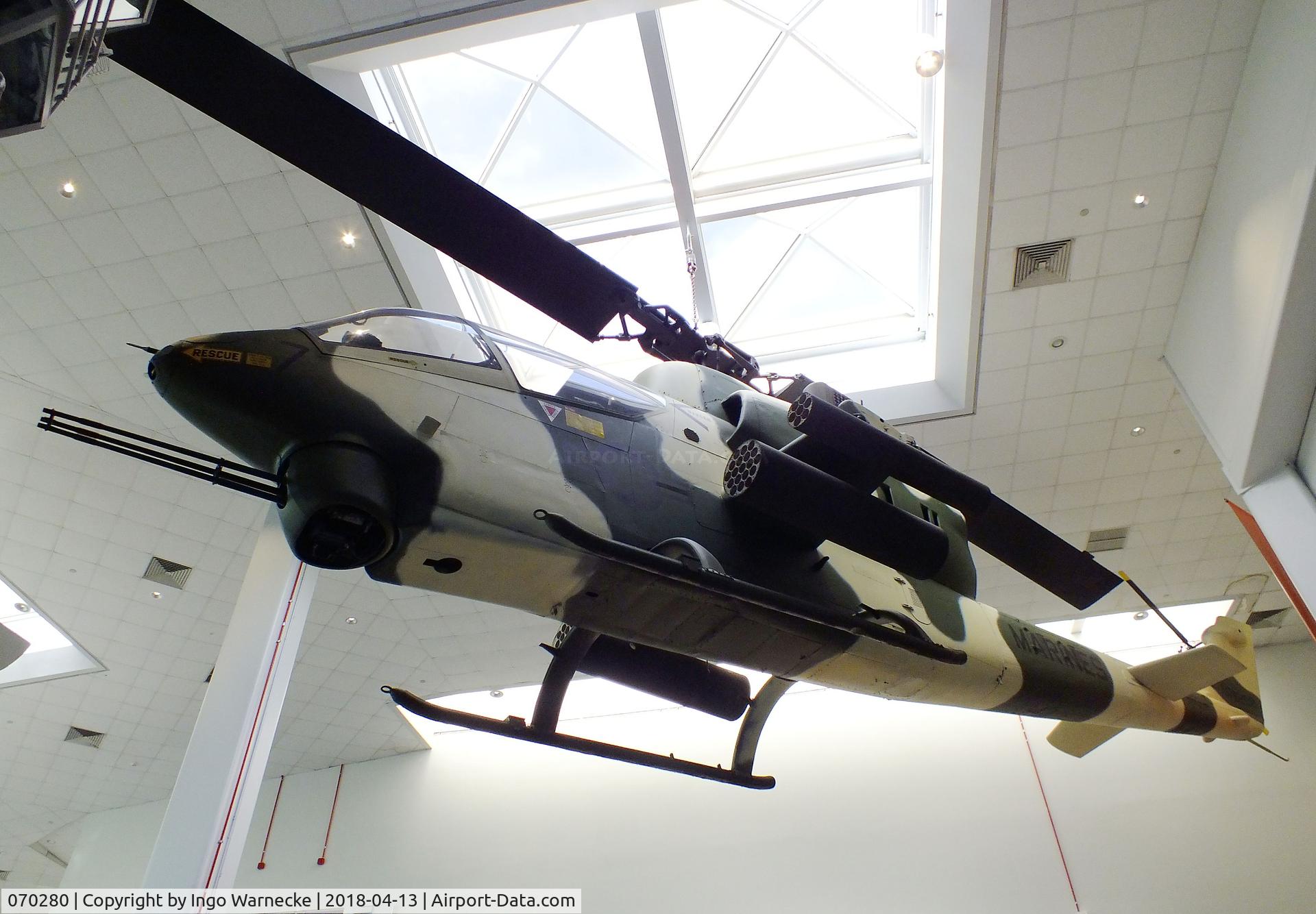 070280, Bell AH-1J Sea Cobra C/N composite airframe, Bell AH-1J Sea Cobra at the NMNA, Pensacola