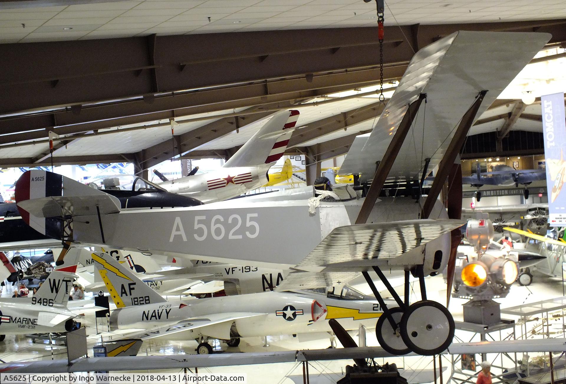 A5625, Hanriot HD-1 Replica C/N Not found A5625, Hanriot HD-1 replica at the NMNA, Pensacola