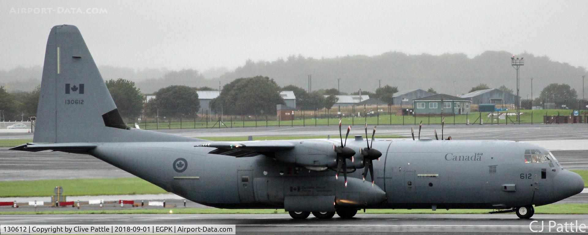 130612, 2011 Lockheed Martin CC-130J-30 Hercules C/N 382-5666, On duty at Prestwick