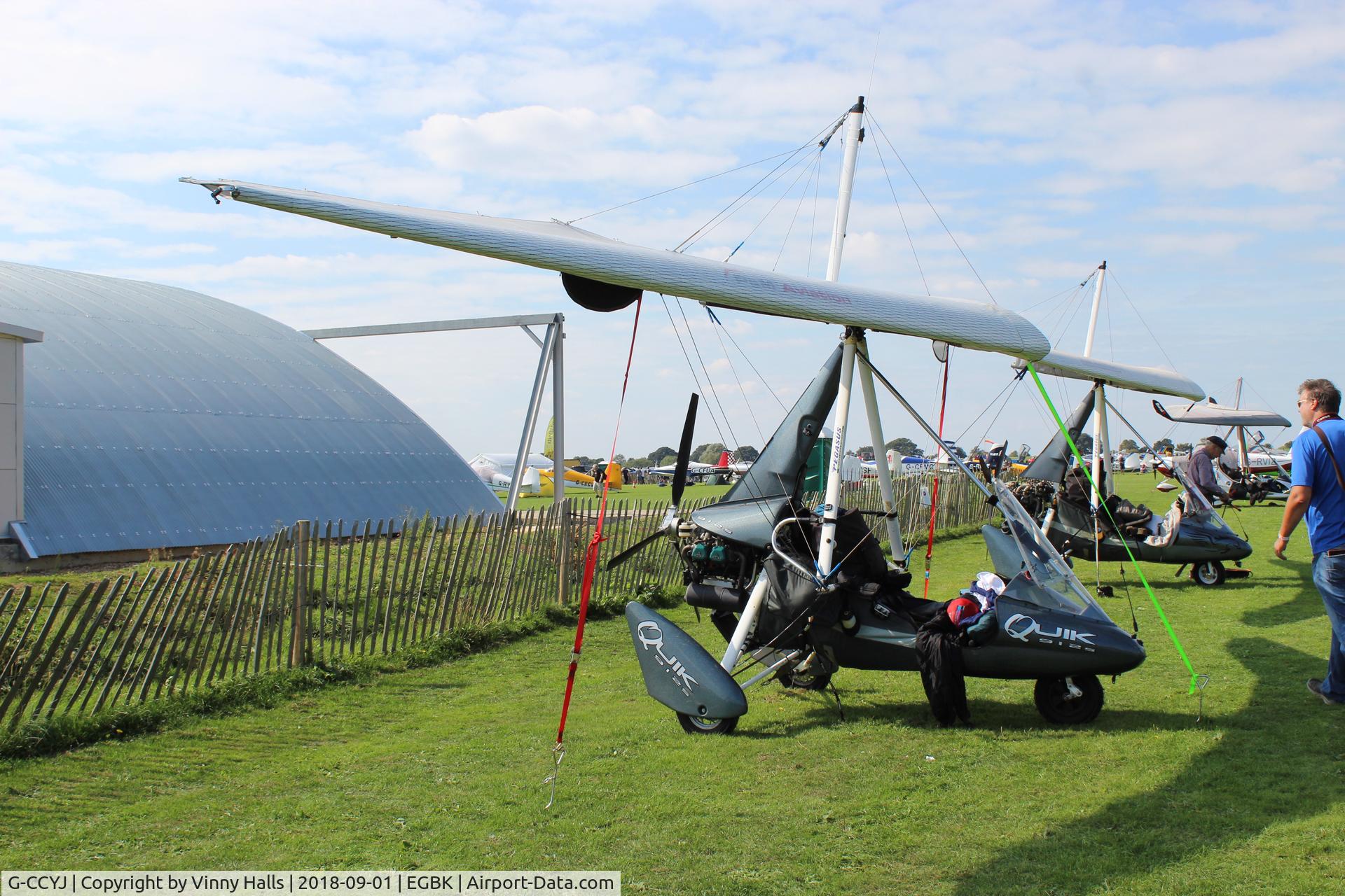 G-CCYJ, 2004 Mainair Pegasus Quik C/N 8054, Light Aircraft Association, Rally