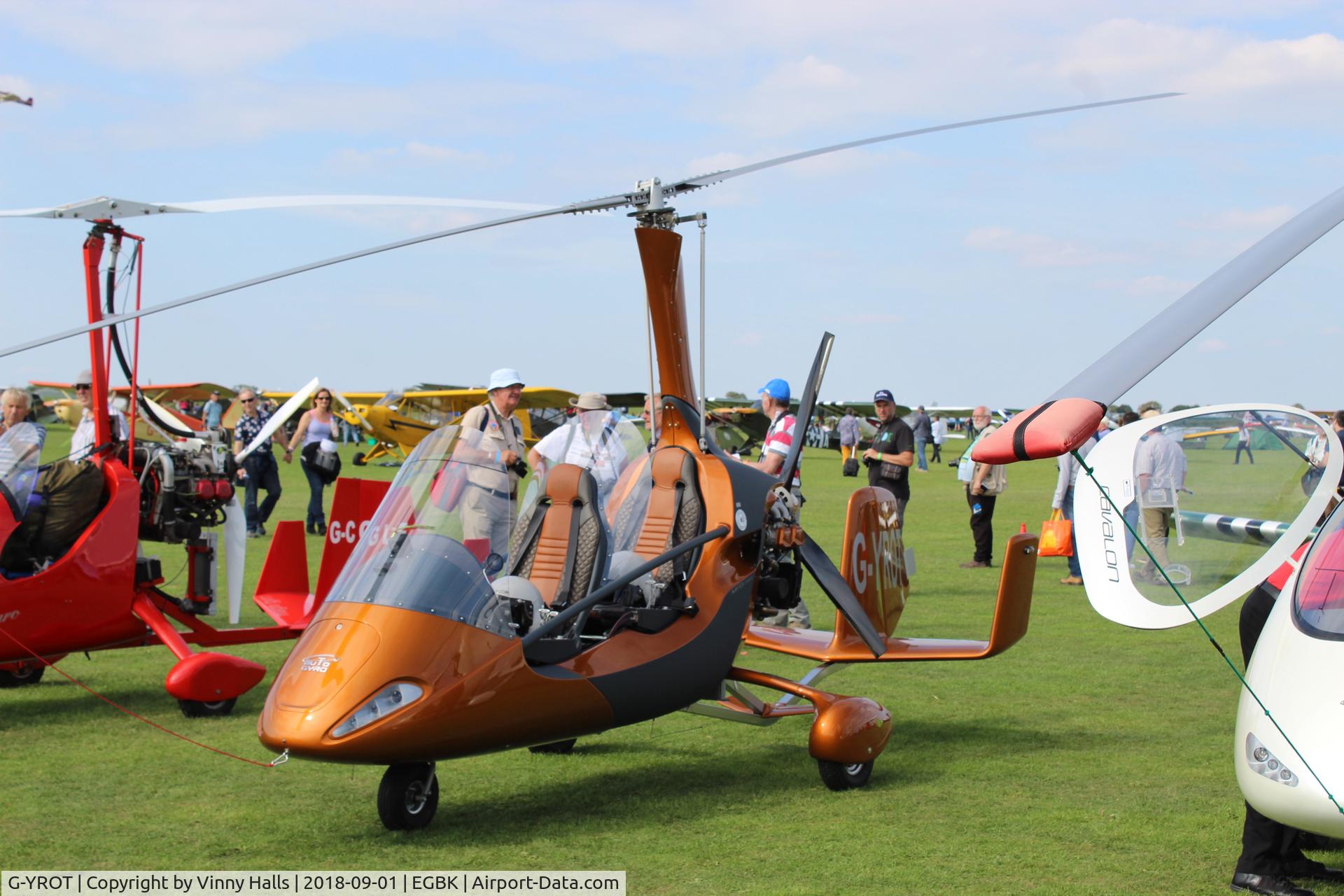 G-YROT, 2018 AutoGyro MTOsport 2017 C/N RSUK/MTO2/004, Light Aircraft Association, Rally