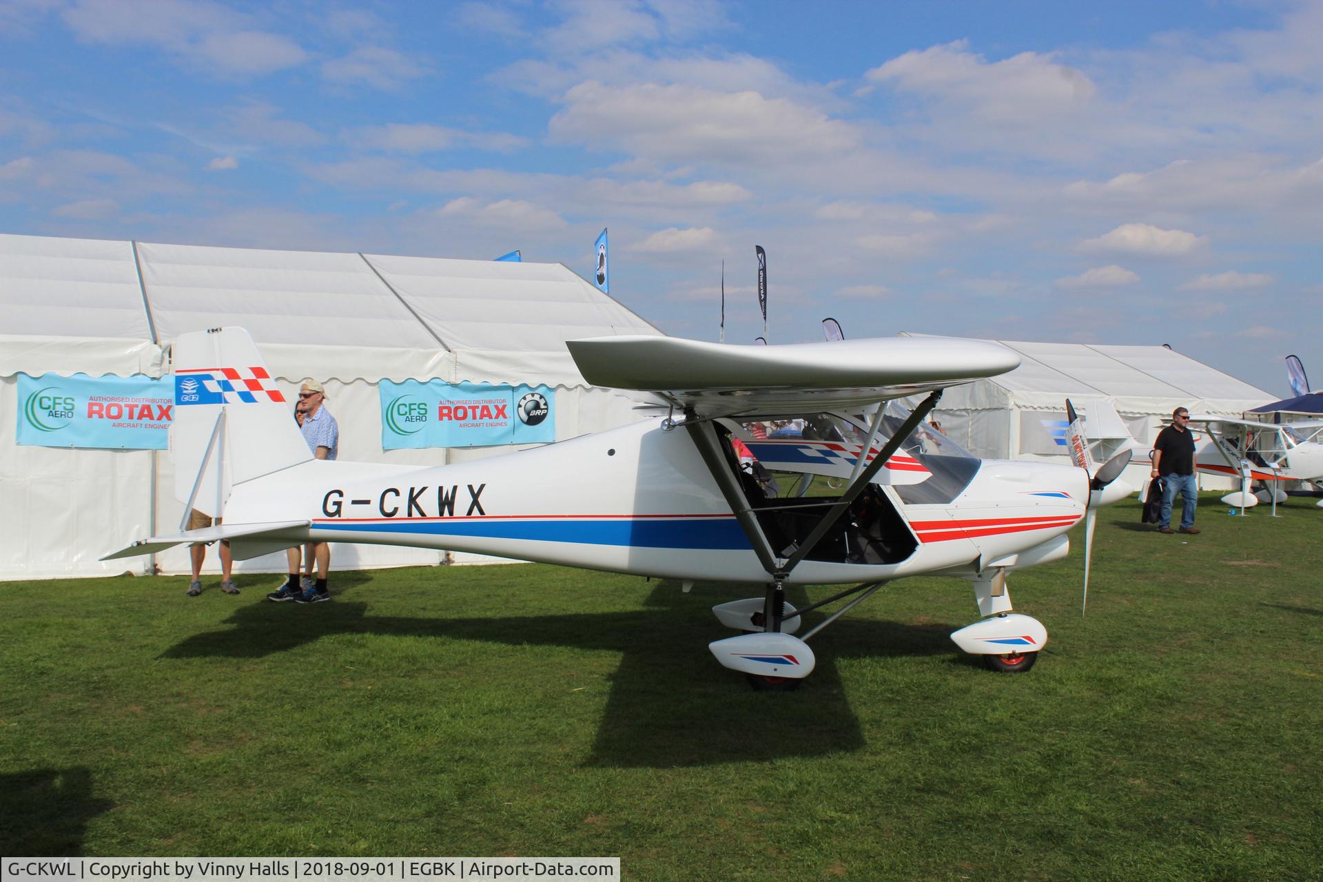 G-CKWL, 2018 Lindstrand LTL 130G C/N GA-033, On display at Light Aircraft Association, Rally Sywell