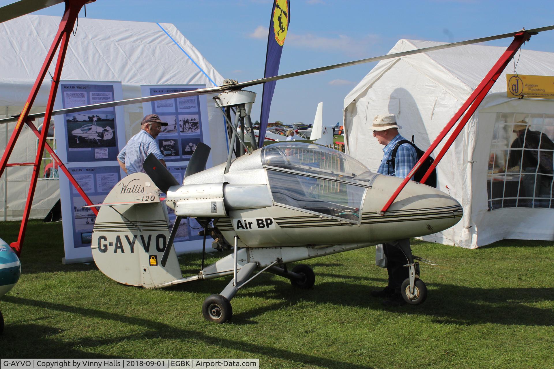 G-AYVO, 1971 Wallis WA.120 Series 1 C/N K/602/X, Light Aircraft Association, Rally Sywell