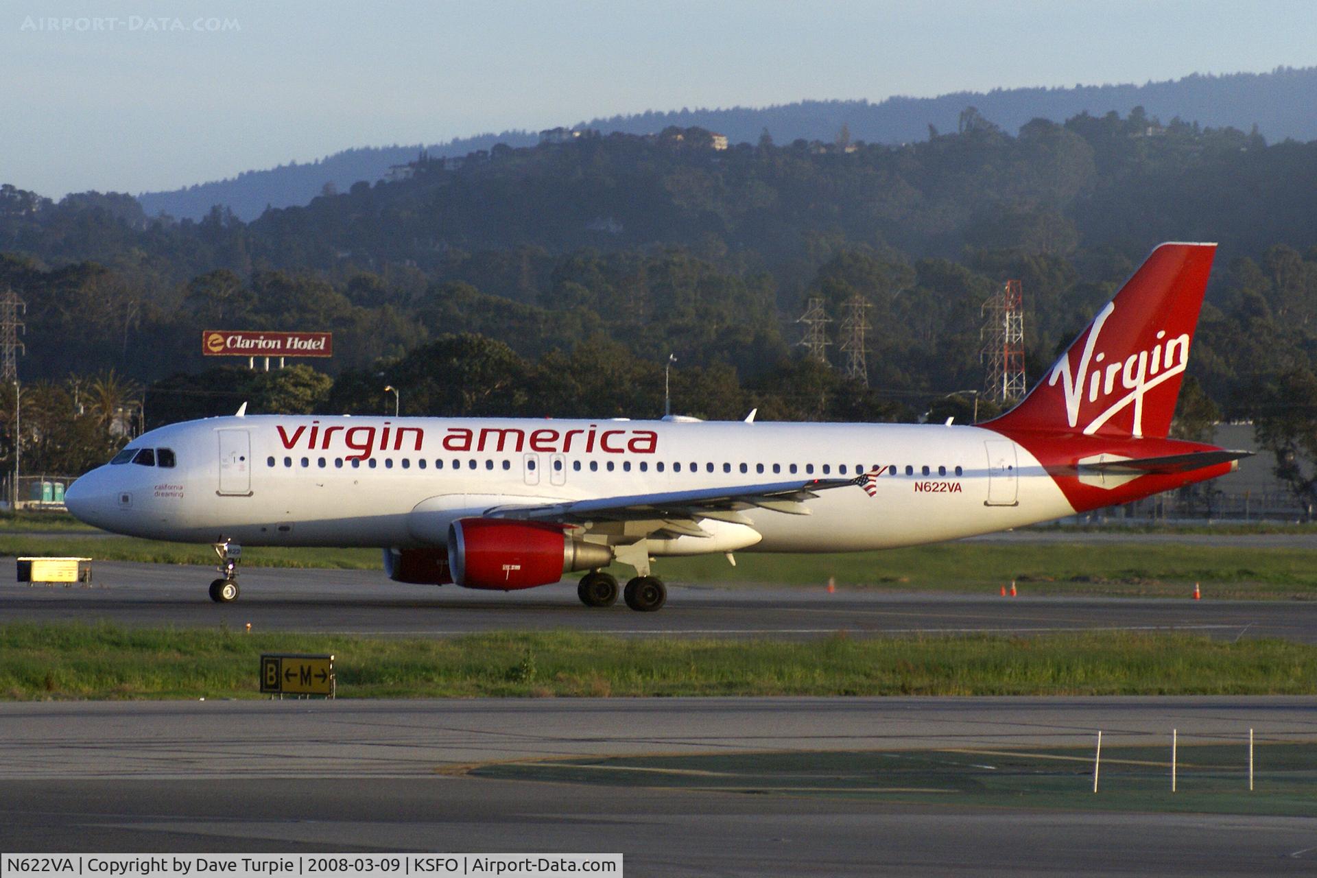 N622VA, 2006 Airbus A320-214 C/N 2674, No comment.