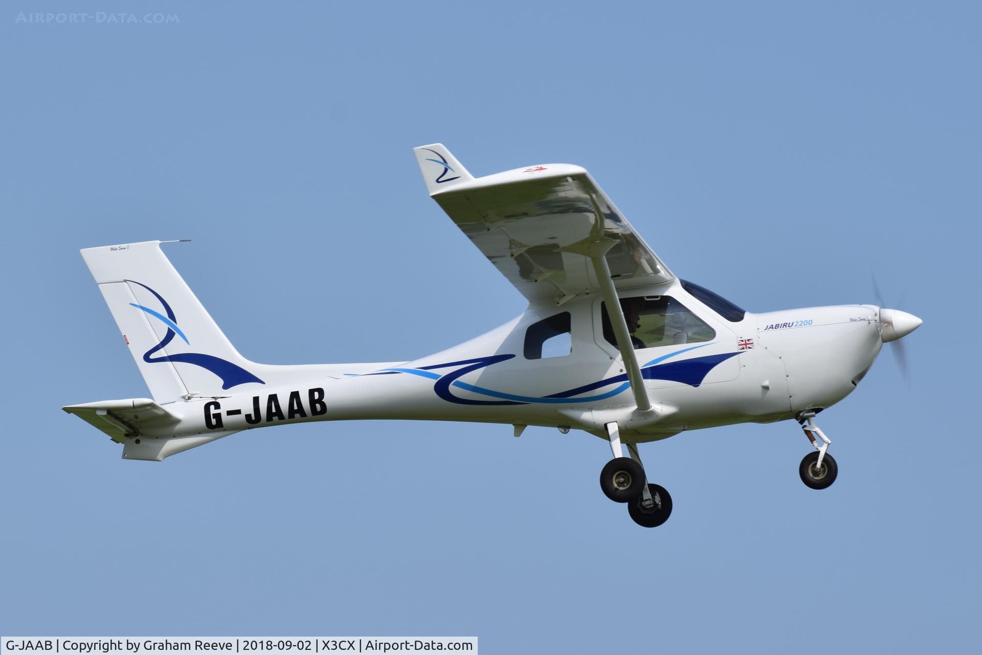 G-JAAB, 2006 Jabiru UL-D C/N 655, Departing from Northrepps.
