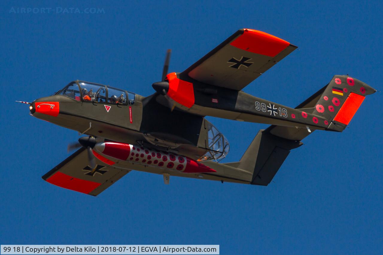 99 18, 1971 North American OV-10B Bronco C/N 338-3, Arrival