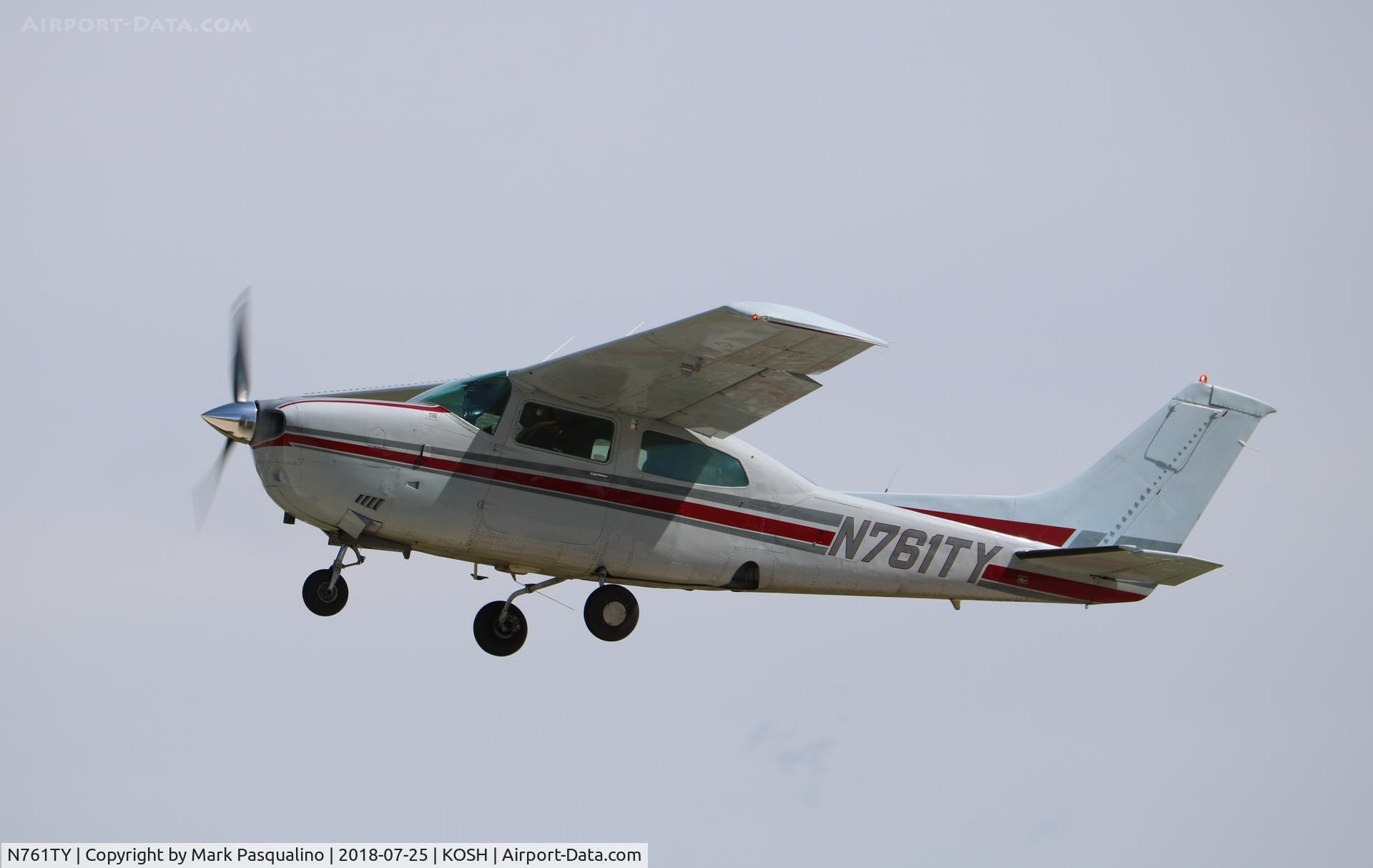 N761TY, 1978 Cessna T210M Turbo Centurion C/N 21062516, Cessna T210M