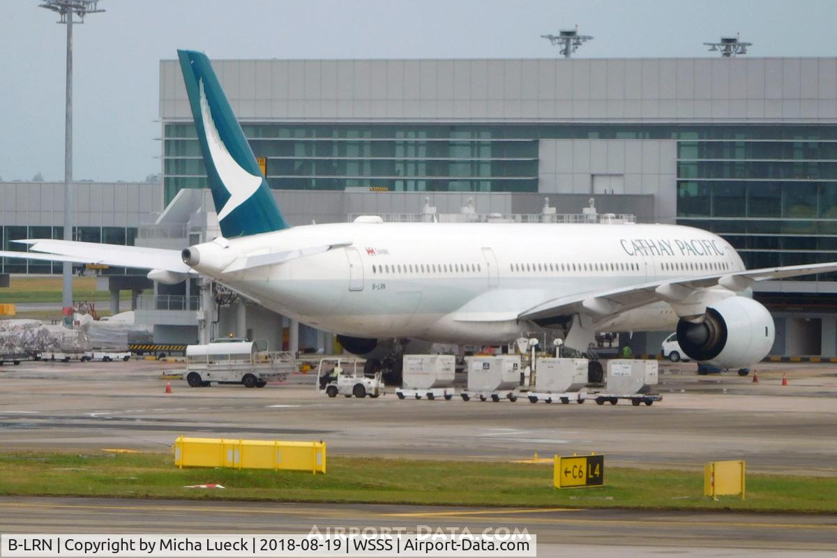 B-LRN, 2017 Airbus A350-941 C/N 085, At Changi