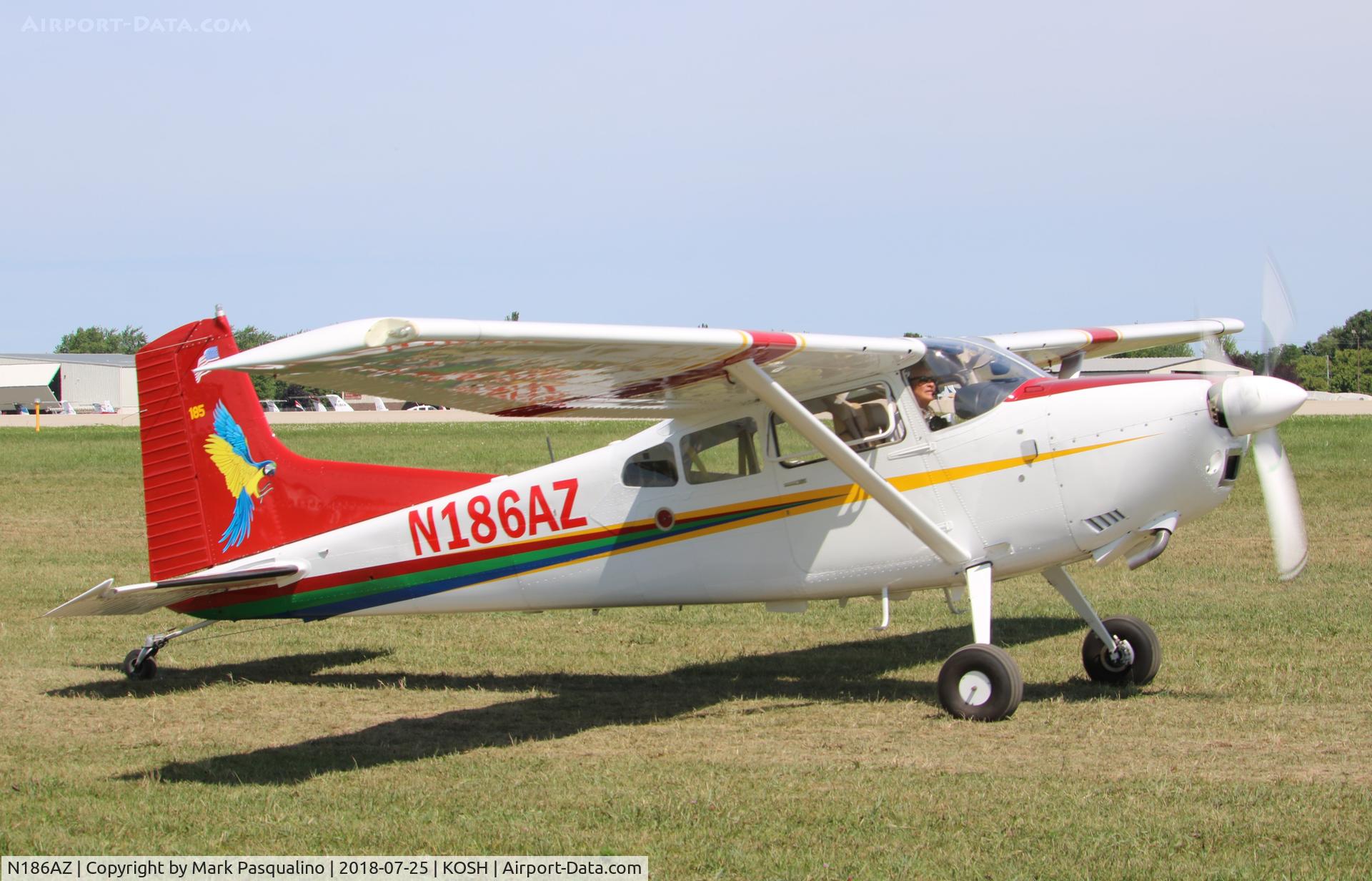 N186AZ, 1976 Cessna A185F Skywagon 185 C/N 18503192, Cessna A185F