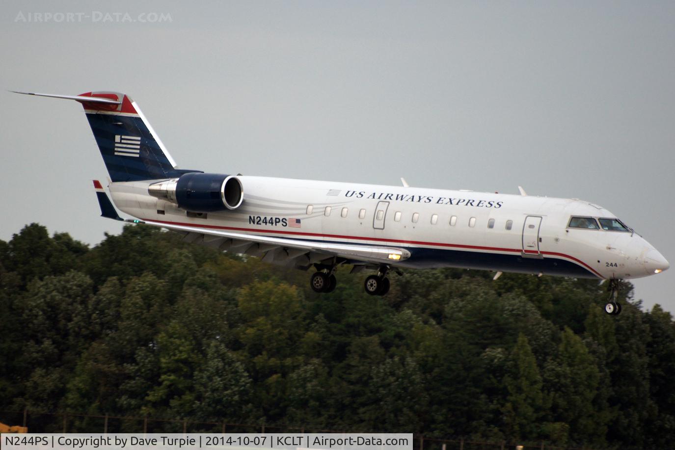 N244PS, 2004 Bombardier CRJ-200ER (CL-600-2B19) C/N 7912, No comment.