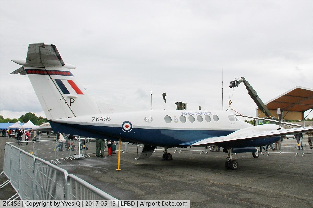 ZK456, 2003 Raytheon B200 King Air C/N BB-1837, Royal Air Force Raytheon B200 King Air, Static display, Bordeaux-Mérignac Air Base 106 (LFBD-BOD) Open day 2017