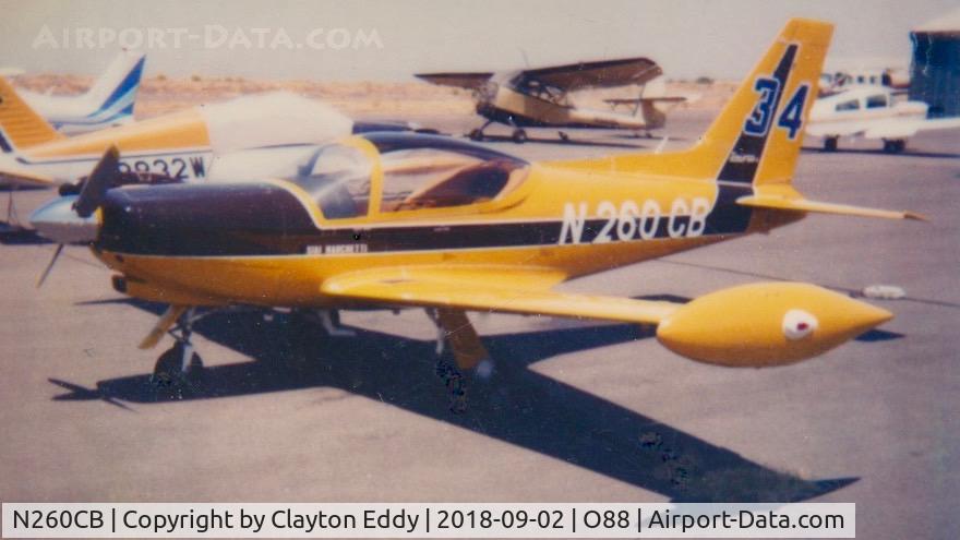 N260CB, SIAI-Marchetti F-260C C/N 0000, Old Rio Vista Airport California.