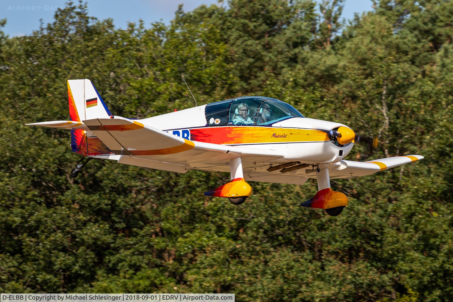 D-ELBB, Jodel D-150 Mascaret C/N 30, D-ELBB - Jodel D-150 Mascaret @ Airfield EDRV - Wershofen/Eifel
