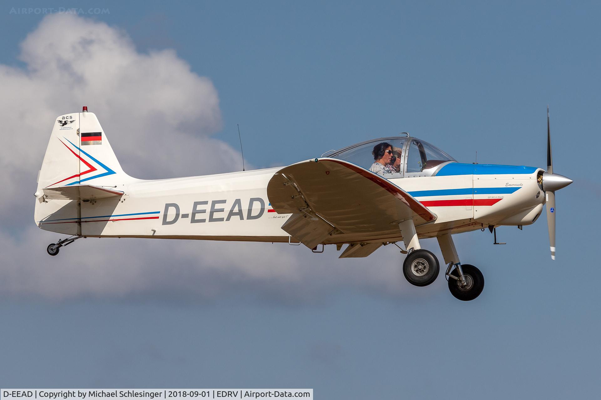 D-EEAD, Piel CP-301A Emeraude C/N 101-052, D-EEAD - Piel CP.301A Emeraude @ Airfield EDRV - Wershofen/Eifel