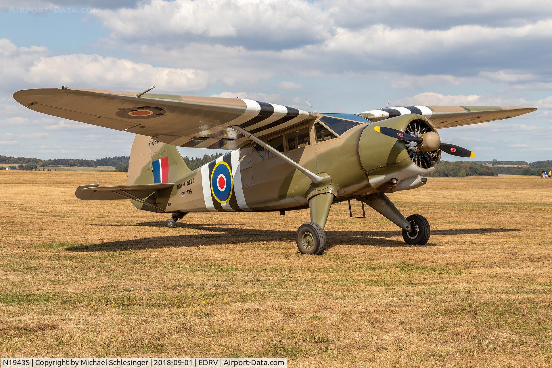 N1943S, 1943 Stinson V77 Reliant C/N 77-463, N1943S - Stinson AT-19/V-77 Reliant @ Airfield EDRV - Wershofen/Eifel