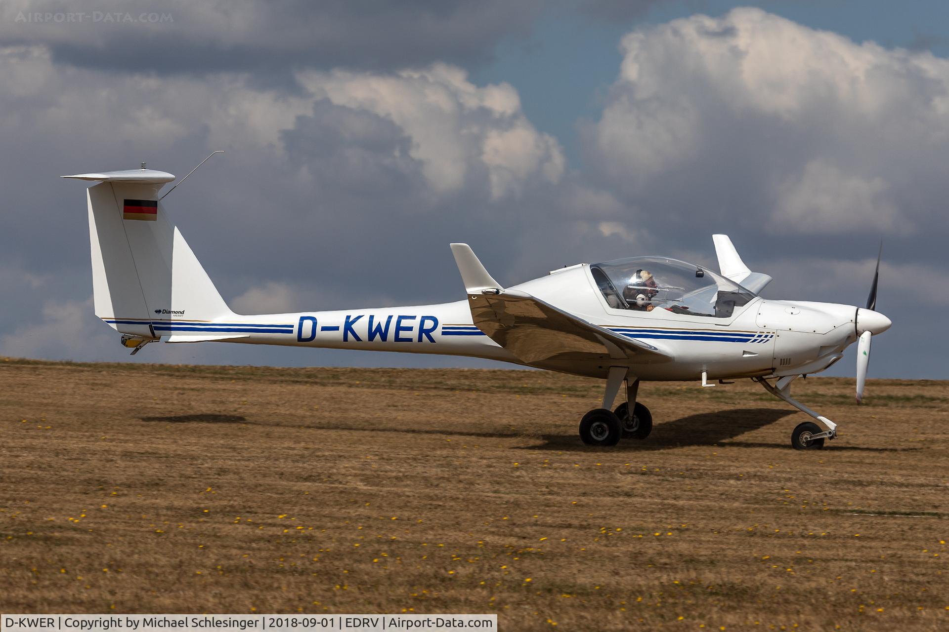 D-KWER, Diamond HK-36TTC Super Dimona C/N 36578, D-KWER - Diamond HK36-TTC Super Dimona @ Airfield EDRV - Wershofen/Eifel