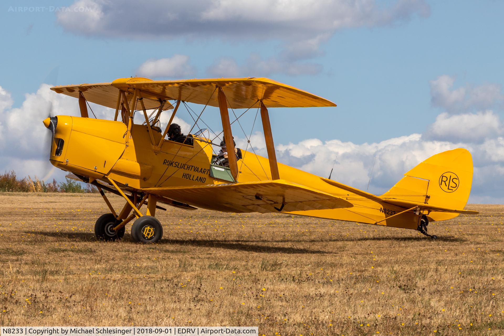 N8233, 1944 De Havilland DH-82A Tiger Moth II C/N 85959, N8233 - De Havilland DH-82A Tiger Moth - Wings over Holland