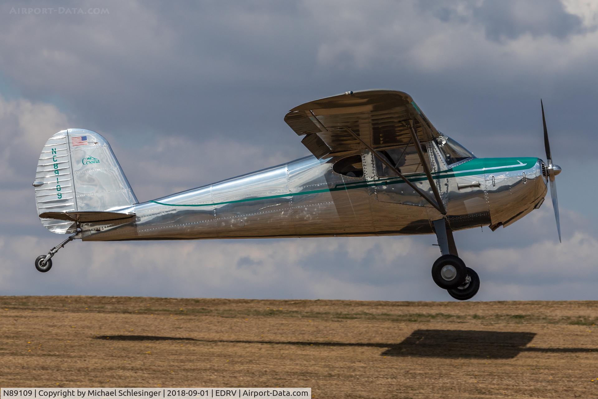 N89109, 1946 Cessna 140 C/N 8117, NC89109 - Cessna 140 @ Airfield EDRV - Wershofen/Eifel