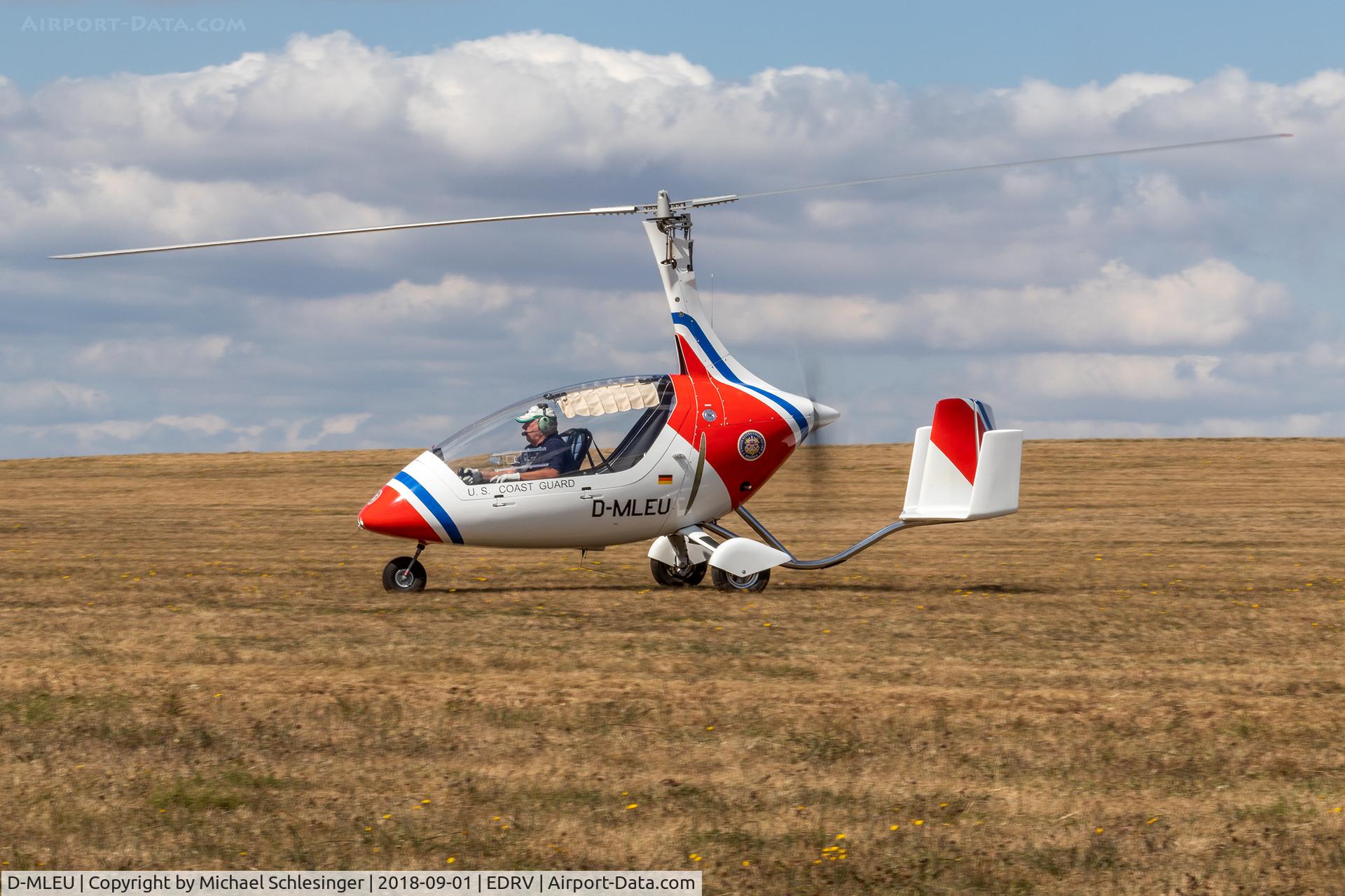 D-MLEU, AutoGyro Calidus 09 C/N Not found D-MLEU, D-MLEU - Autogyro Europe Calidus 09 @ Airfield EDRV - Wershofen/Eifel