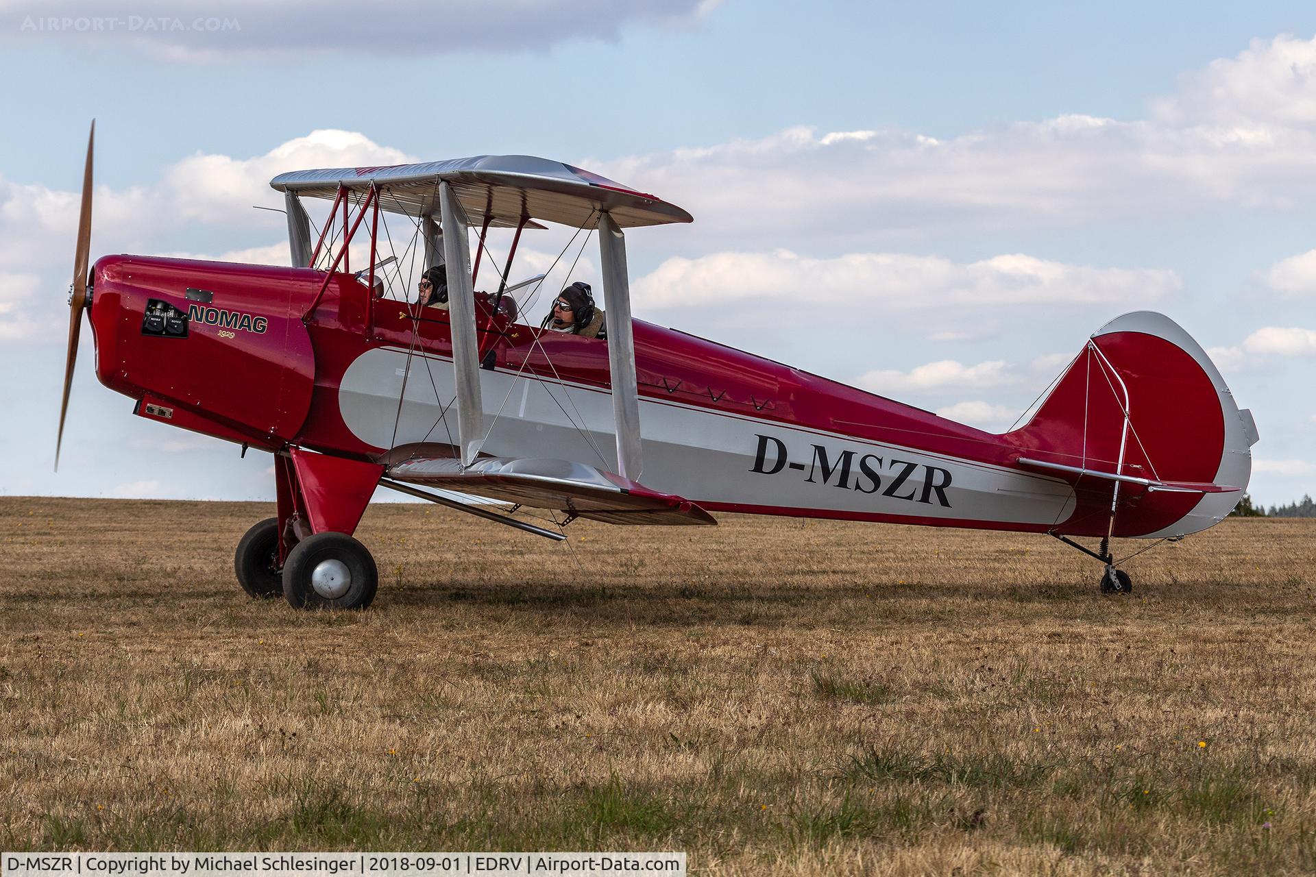 D-MSZR, Platzer Kiebitz C/N 291, D-MSZR - Platzer Kiebitz B2 @ Airfield EDRV - Wershofen/Eifel