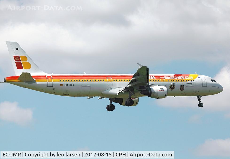 EC-JMR, 2005 Airbus A321-211 C/N 2599, Copenhagen 15.8.2012