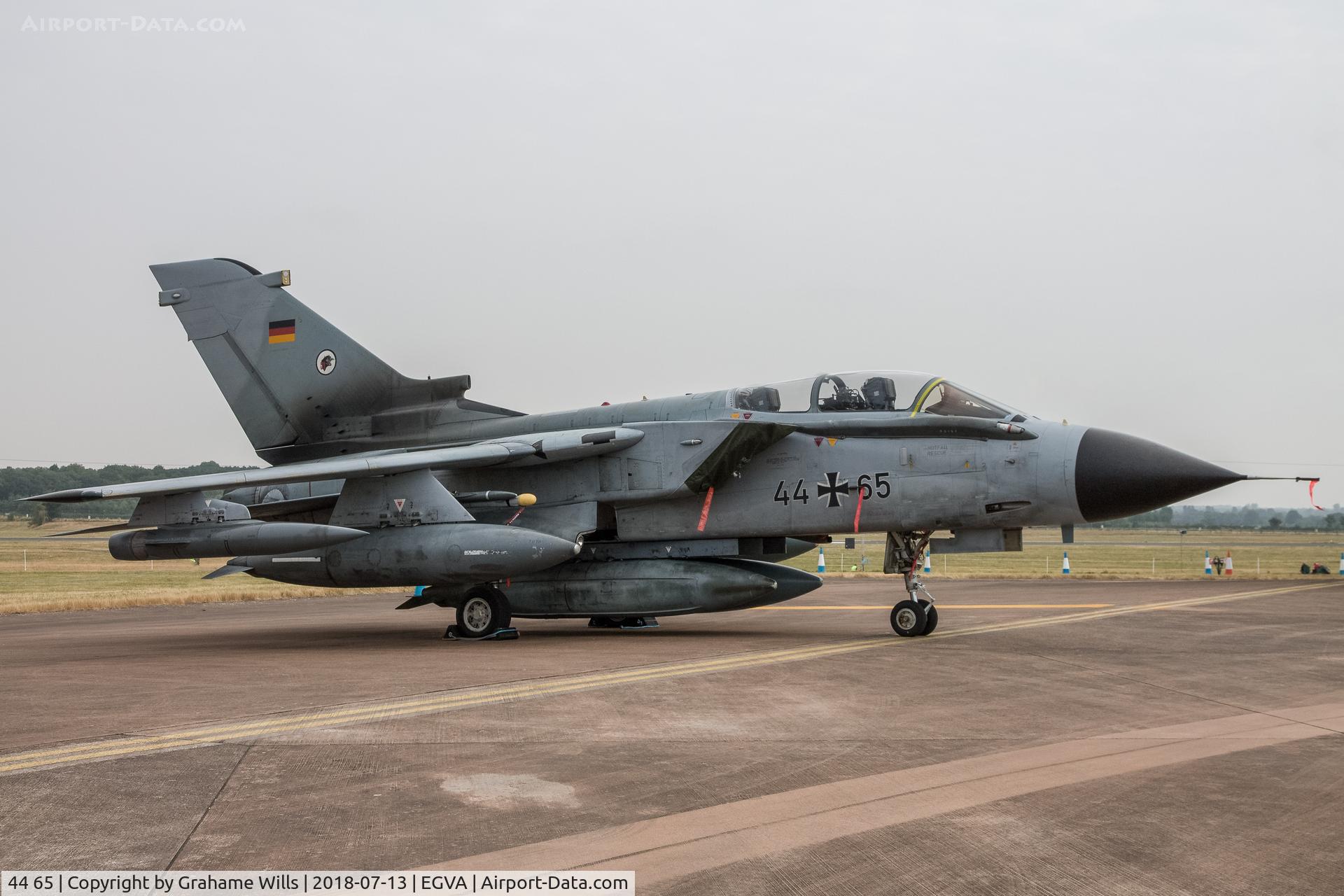 44 65, Panavia Tornado IDS C/N 417/GS122/4165, Panavia Tornado IDS 4465 TLG-51 German AF, Fairford 13/7/18