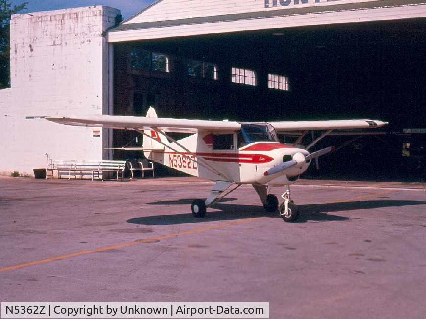 N5362Z, 1961 Piper PA-22-108 Colt C/N 22-9088, Taken at Cookeville Putnam Co airport where I worked as line boy when in high school.