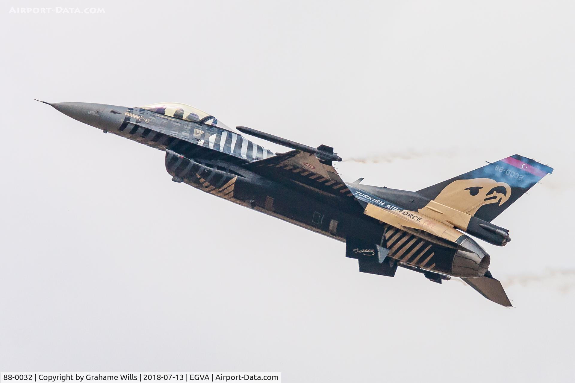 88-0032, TAI (Turkish Aerospace Industries) F-16C Fighting Falcon C/N 4R-34, Lockheed Martin F-16C 88-0032 141 Filo 