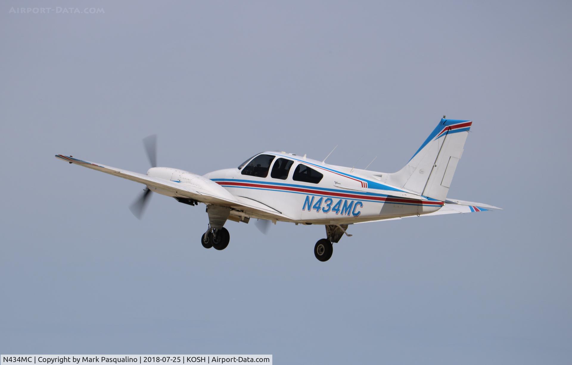 N434MC, 1965 Beech 95-B55 Baron C/N TC-969, Beech B55