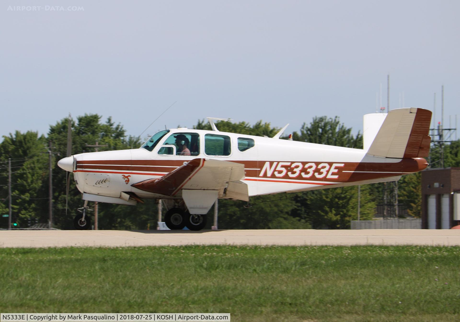 N5333E, 1959 Beech K35 Bonanza C/N D-5824, Beech K35