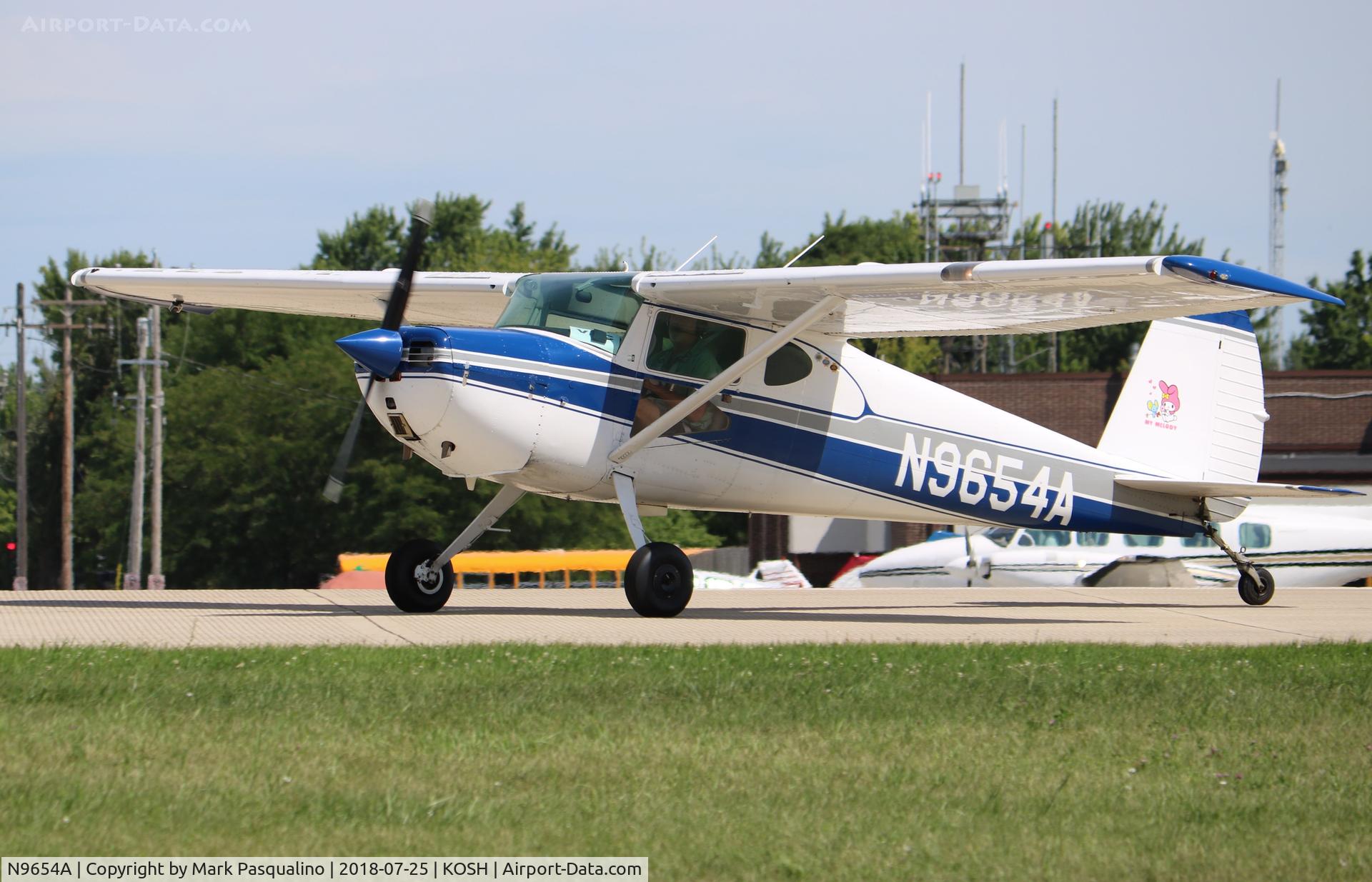 N9654A, 1950 Cessna 140A C/N 15375, Cessna 140A