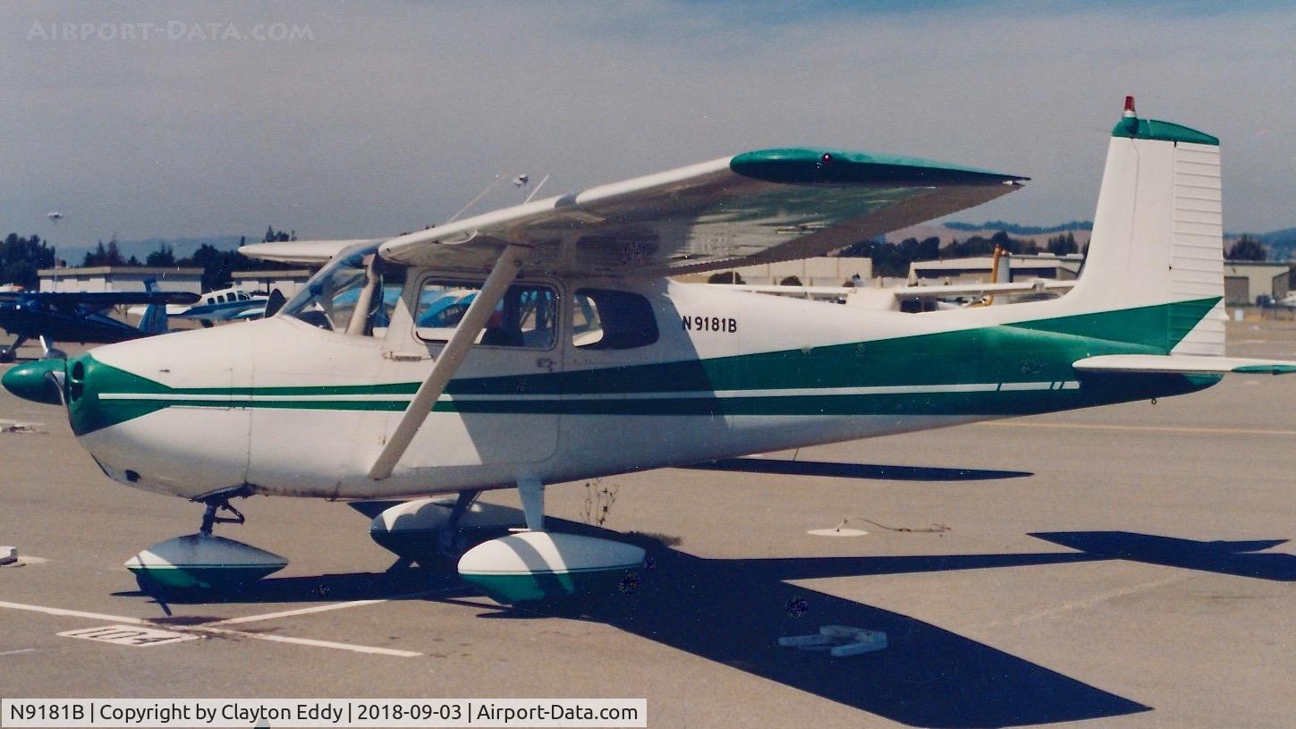 N9181B, 1958 Cessna 172 C/N 36781, California.