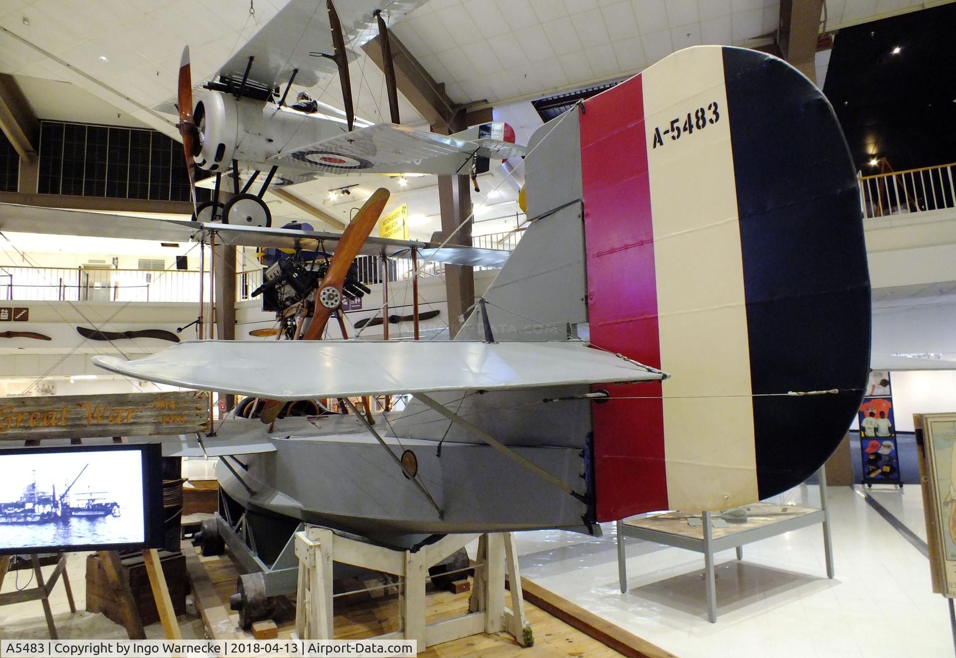 A5483, 1918 Curtiss MF-Boat C/N Not found A5483, Curtiss MF-Boat at the NMNA, Pensacola