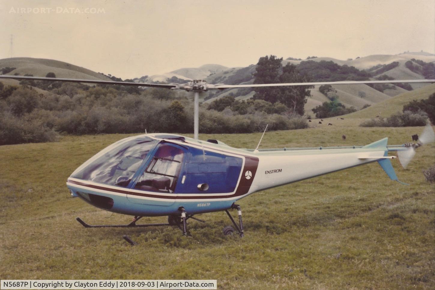 N5687P, Enstrom 280C Shark C/N 1167, California.
