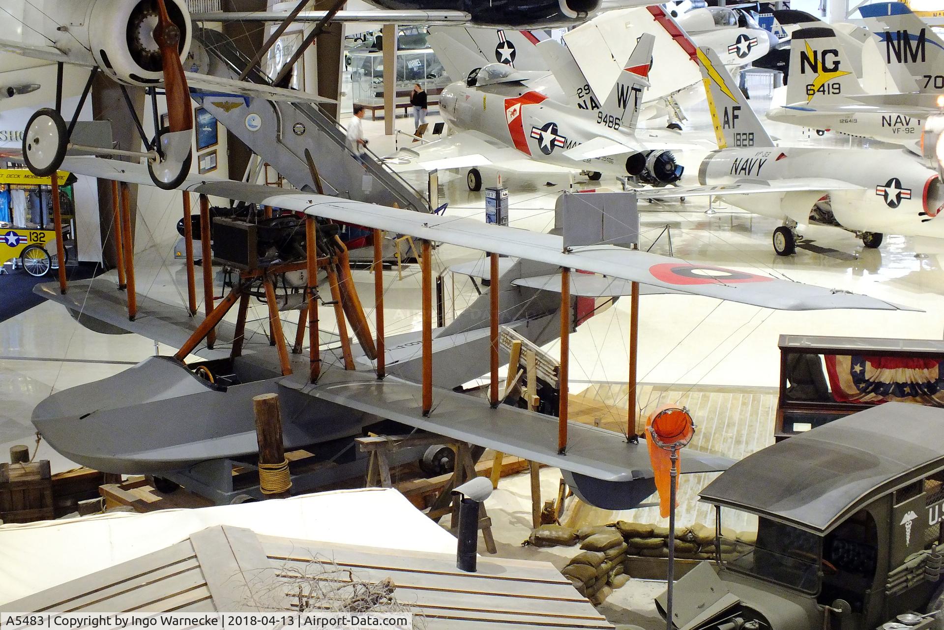 A5483, 1918 Curtiss MF-Boat C/N Not found A5483, Curtiss MF-Boat at the NMNA, Pensacola