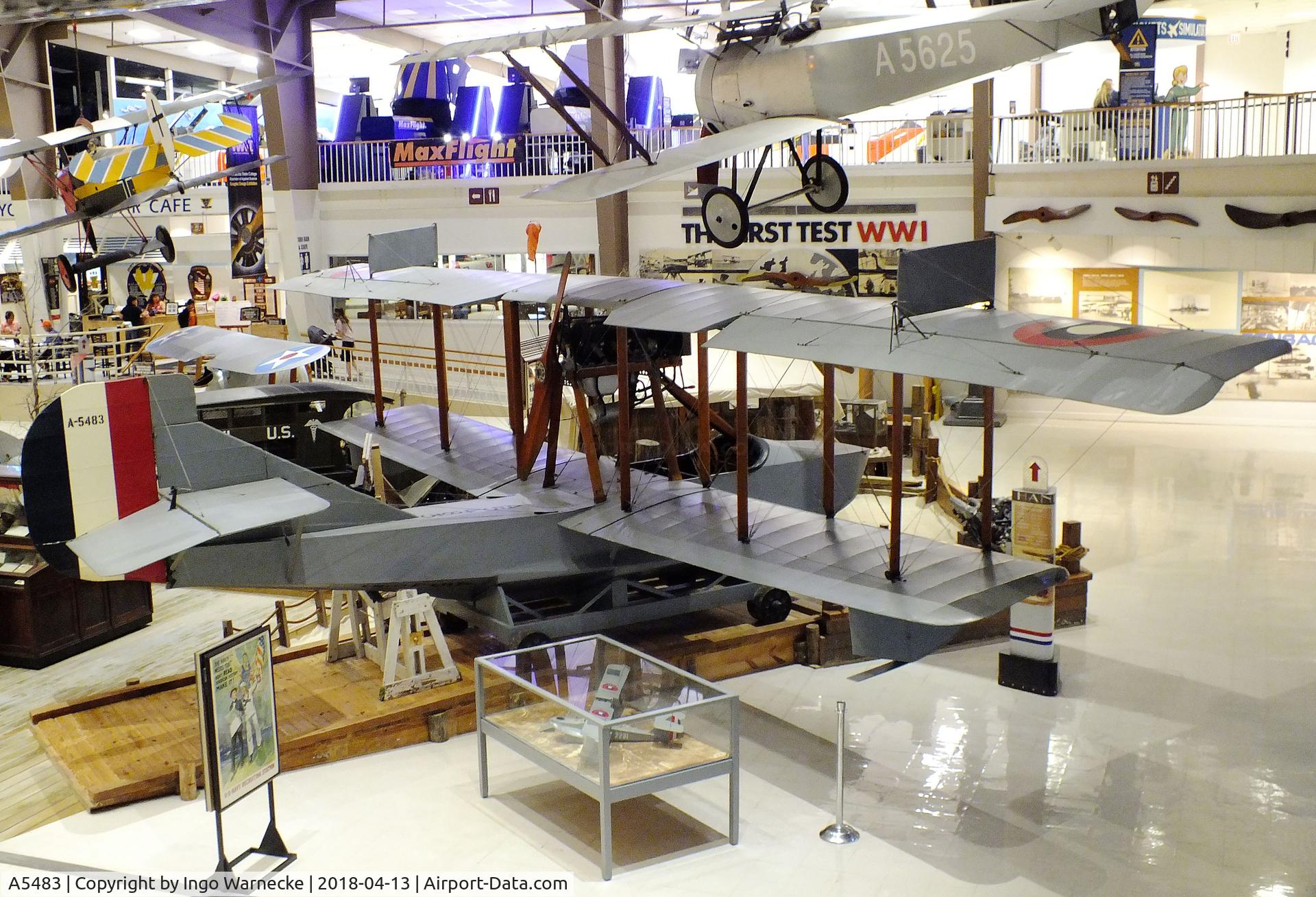A5483, 1918 Curtiss MF-Boat C/N Not found A5483, Curtiss MF-Boat at the NMNA, Pensacola