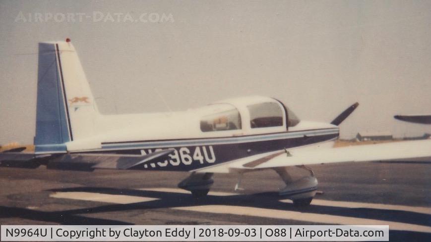 N9964U, 1977 Grumman American AA-5A Cheetah C/N AA5A0364, Old Rio Vista Airport California.