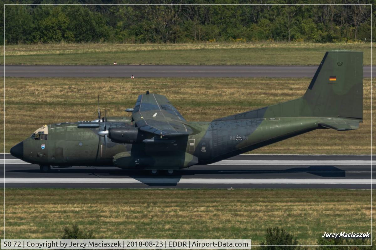 50 72, Transall C-160D C/N D109, Transall C-160D