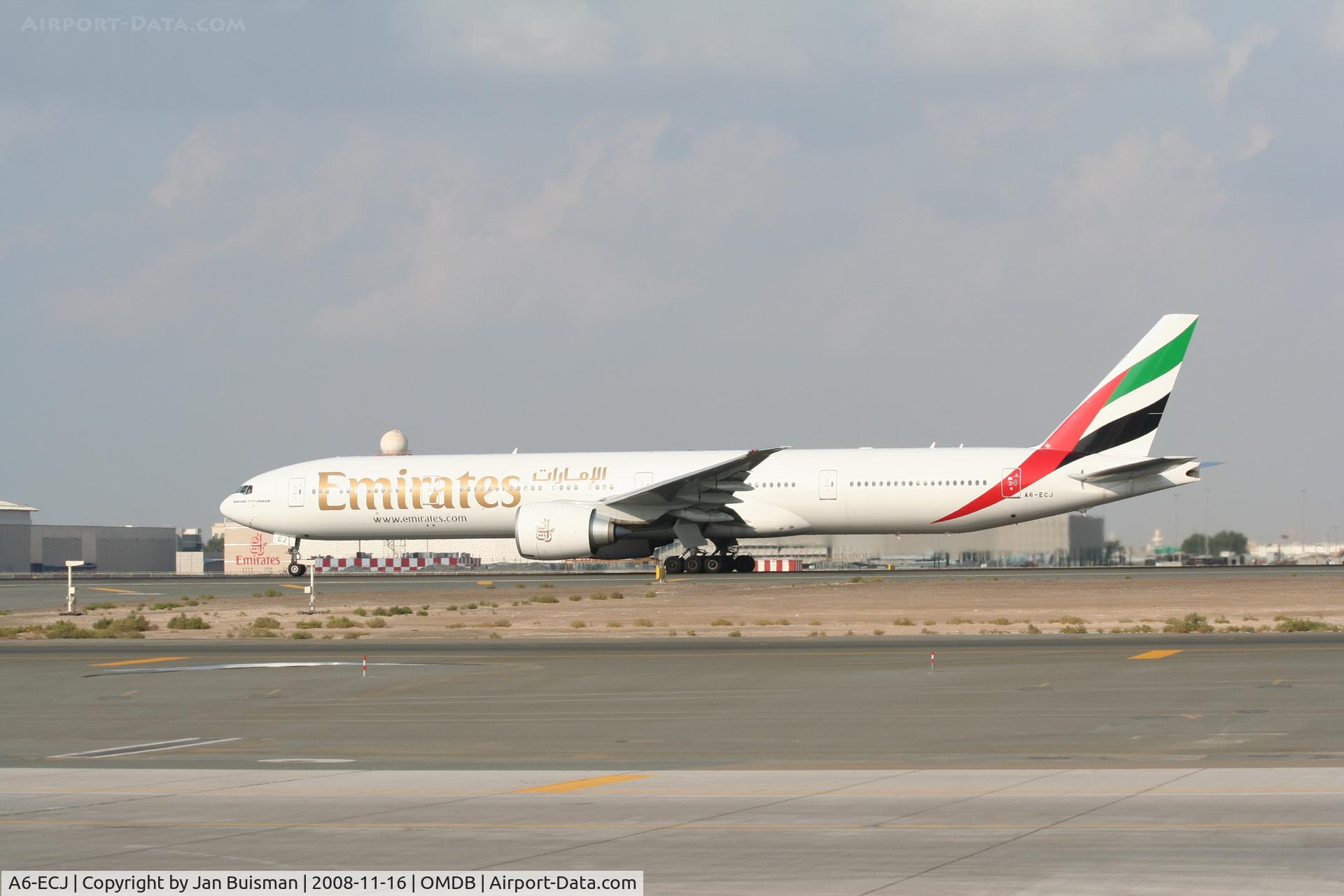 A6-ECJ, 2008 Boeing 777-31H/ER C/N 35583, Emirates