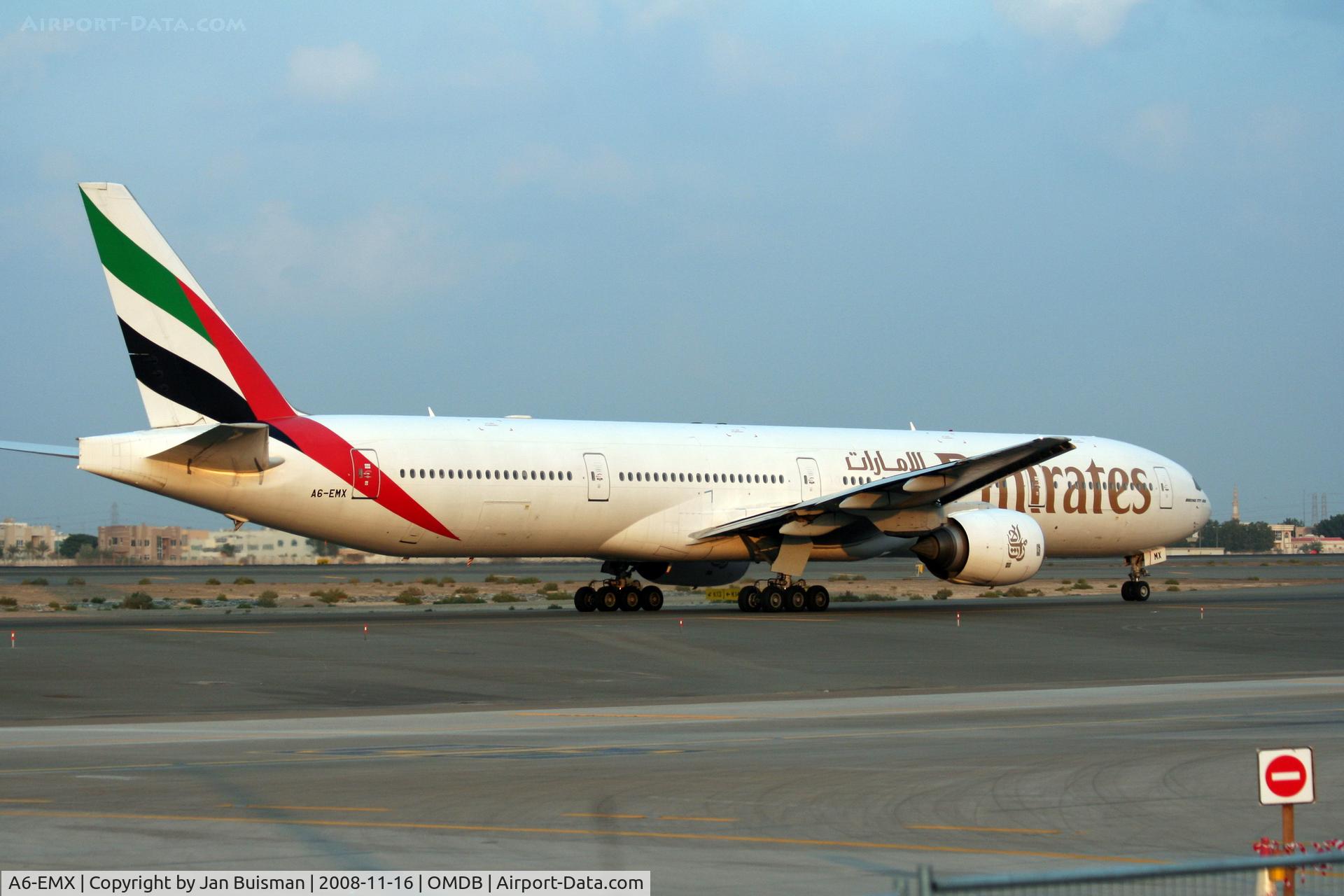 A6-EMX, 2003 Boeing 777-31H C/N 32702, Emirates