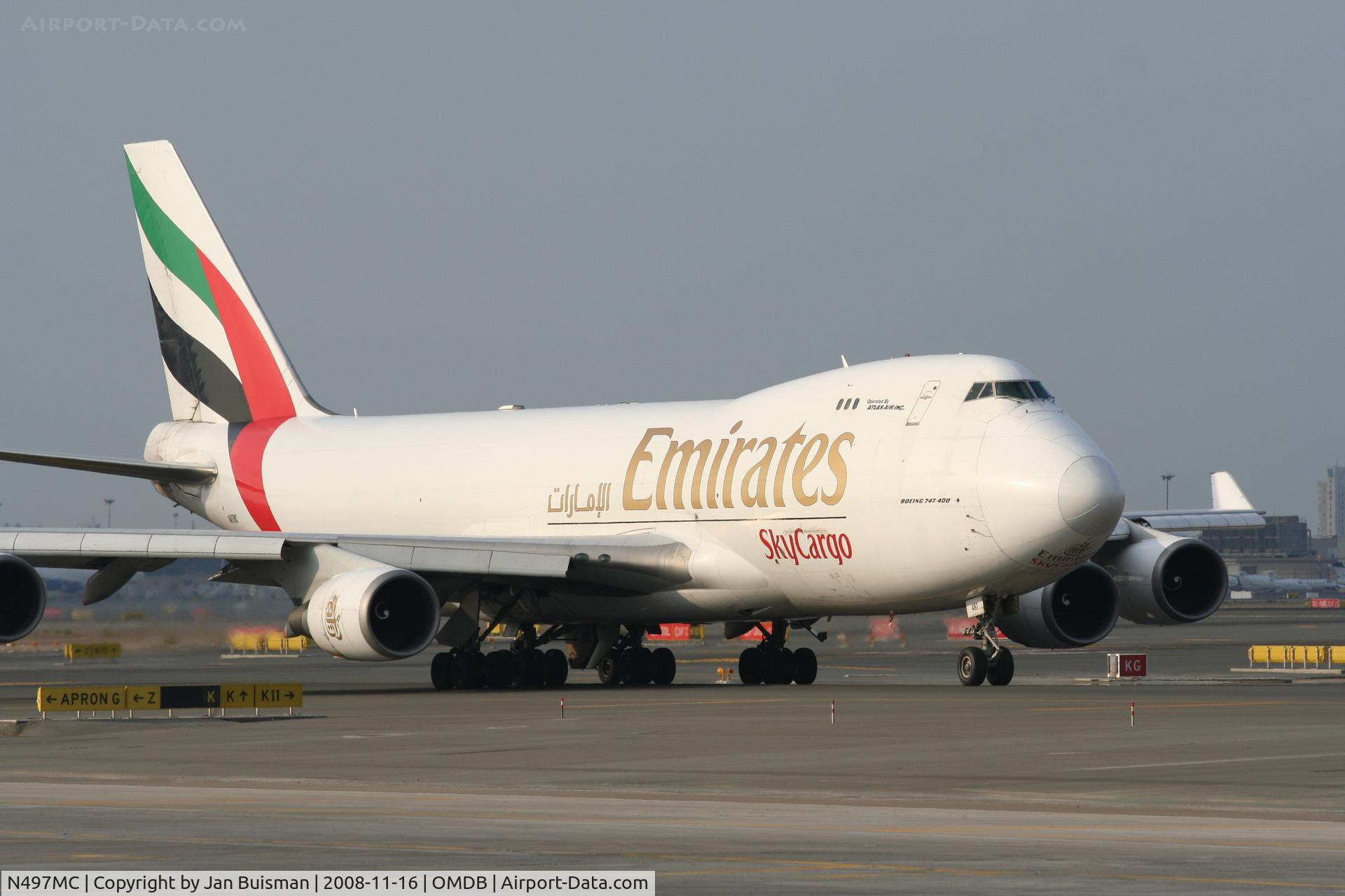 N497MC, 1999 Boeing 747-47UF C/N 29258, Emirates-Atlas Air