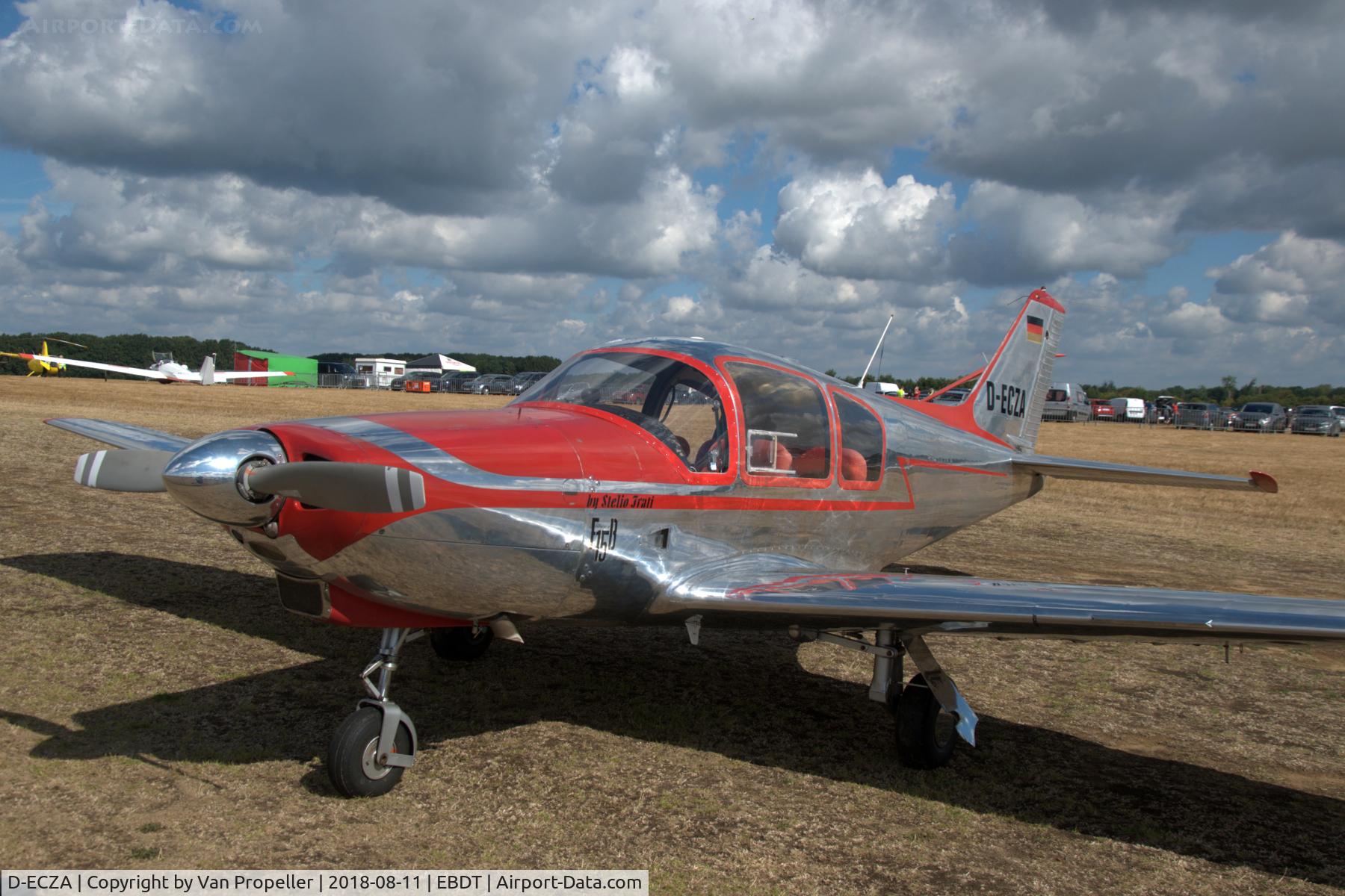 D-ECZA, 1962 Procaer F-15B Picchio C/N 24, Procaer F-15B Picchio at the Old-timer Fly-in at Schaffen-Diest, Belgium, 2018