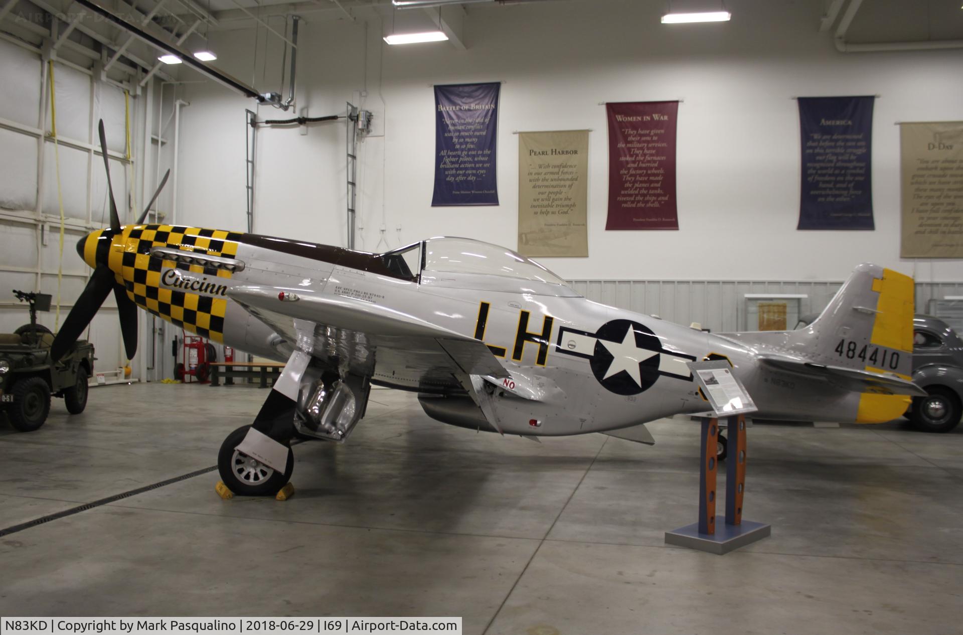 N83KD, 1944 North American F-51D Mustang C/N 44-84410, North American P-51D