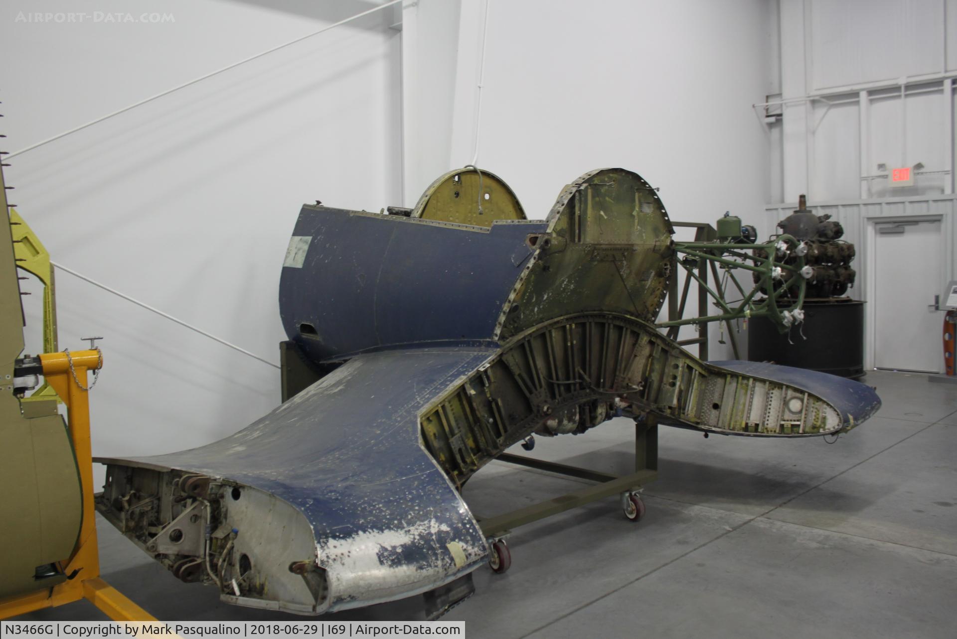 N3466G, 1945 Goodyear FG-1D Corsair C/N 3393, Goodyear FG-1D