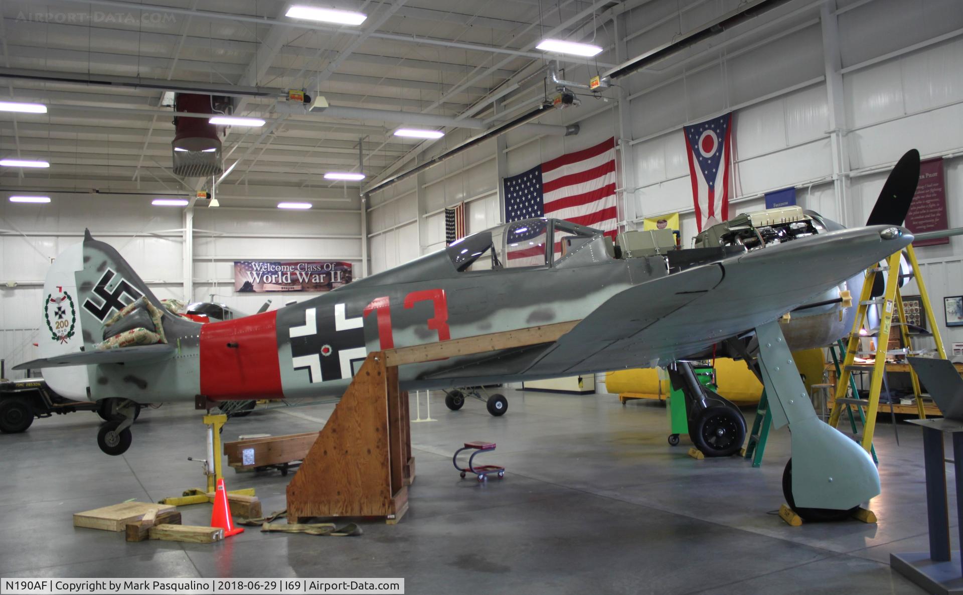 N190AF, Focke-Wulf Fw-190F-8/R1 C/N 583 661, FW-190F-8/R1