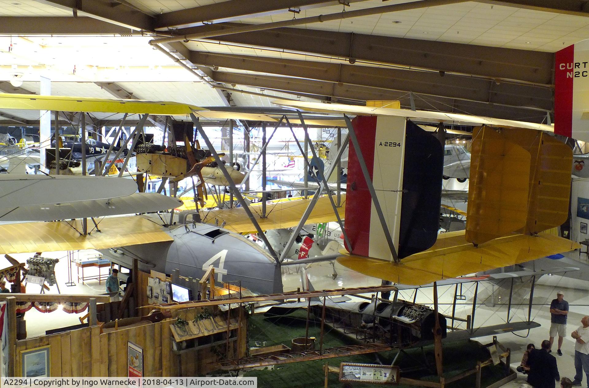 A2294, 1919 Curtiss NC.4 C/N Not found A2294, Curtiss NC-4 at the NMNA, Pensacola