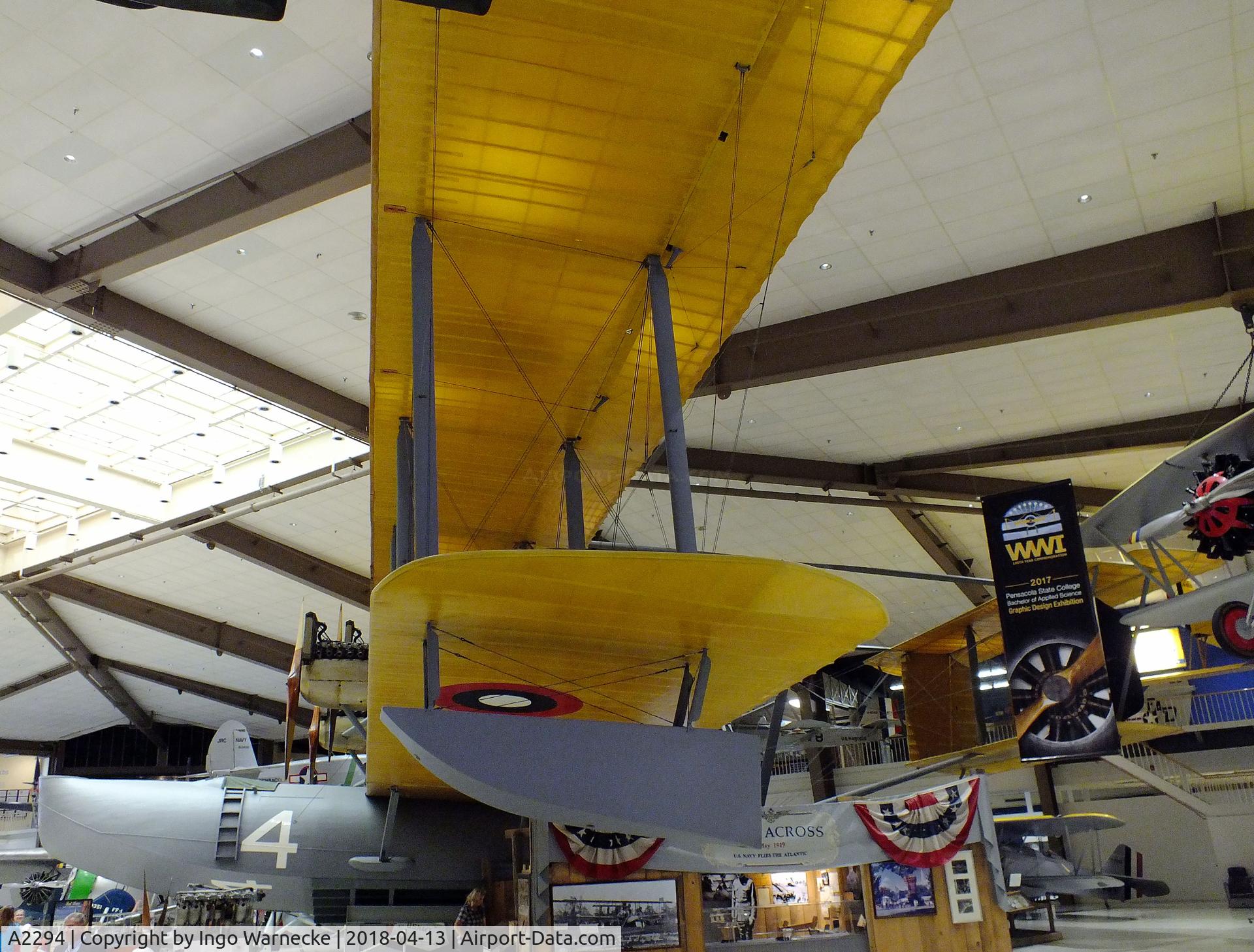 A2294, 1919 Curtiss NC.4 C/N Not found A2294, Curtiss NC-4 at the NMNA, Pensacola