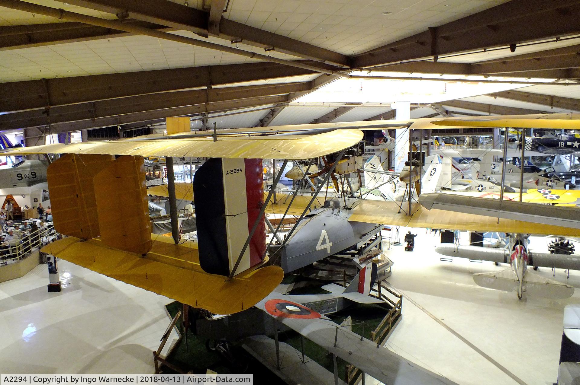 A2294, 1919 Curtiss NC.4 C/N Not found A2294, Curtiss NC-4 at the NMNA, Pensacola